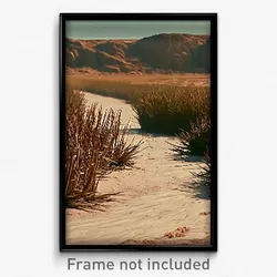 Pixel Art Poster - Dry Dike (8 Bit Psychedelic Trippy Weird Video Game Print)