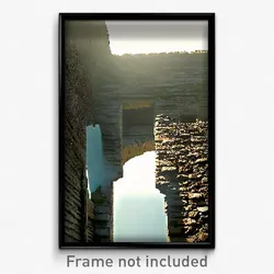 Pixel Art Poster - Worn Demesne (8 Bit Psychedelic Trippy Video Game Print)