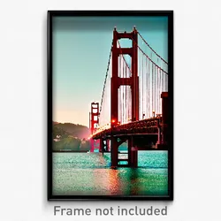 Pixel Art Poster - Rare San Francisco (8 Bit Psychedelic Video Game Print)