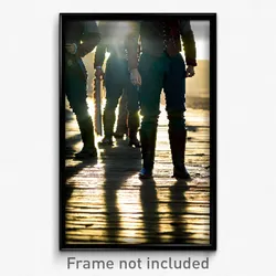 Pixel Art Poster - Sunny Middens (8 Bit Psychedelic Trippy Video Game Print)
