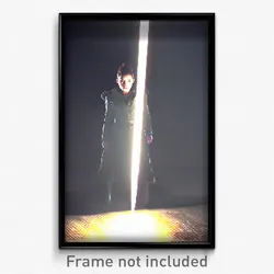 Pixel Art Poster - Shadowy Gambit (8 Bit Psychedelic Trippy Video Game Print)