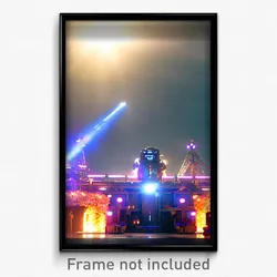 Pixel Art Poster - Major Ark (8 Bit Psychedelic Trippy Weird Video Game Print)