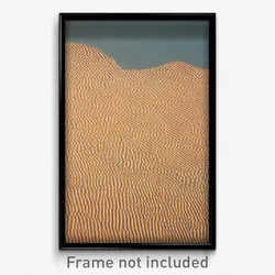 Pixel Art Poster - Sharp Sandbar (8 Bit Psychedelic Trippy Video Game Print)