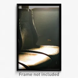 Pixel Art Poster - Damaged Seat (8 Bit Psychedelic Trippy Video Game Print)