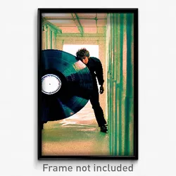Pixel Art Poster - Narrow Vinyl (8 Bit Psychedelic Trippy Video Game Print)
