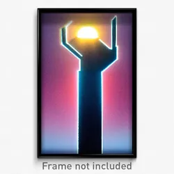 Pixel Art Poster - Uncommon Notch (8 Bit Psychedelic Trippy Video Game Print)