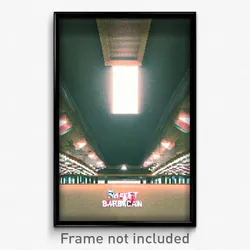 Pixel Art Poster - Sweet Barbican (8 Bit Psychedelic Trippy Video Game Print)