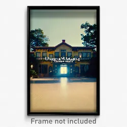 Pixel Art Poster - Unique Manse (8 Bit Psychedelic Trippy Video Game Print)