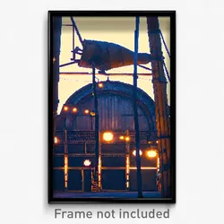 Pixel Art Poster - All Over The Place Forgeworks (8 Bit Video Game Print)