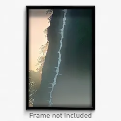 Pixel Art Poster - Unique Crack (8 Bit Psychedelic Trippy Video Game Print)