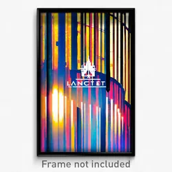 Pixel Art Poster - Artistic Lancet (8 Bit Psychedelic Trippy Video Game Print)