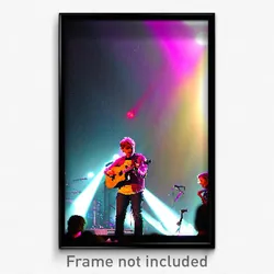 Pixel Art Poster - Wiry Concert (8 Bit Psychedelic Trippy Video Game Print)