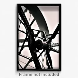 Pixel Art Poster - Neglected Wheel (8 Bit Psychedelic Trippy Video Game Print)