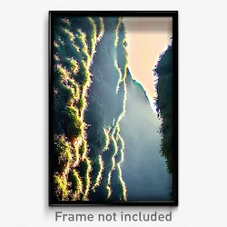 Pixel Art Poster - Uncommon Gully (8 Bit Psychedelic Trippy Video Game Print)