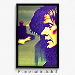 Pixel Art Poster - Distorted Hamlet (8 Bit Psychedelic Trippy Video Game Print)