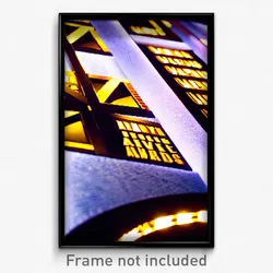 Pixel Art Poster - Velvety Movie Awards (8 Bit Psychedelic Video Game Print)