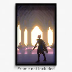 Pixel Art Poster - Detailed Ego Exploration (8 Bit Psychedelic Video Game Print)