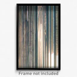 Pixel Art Poster - Harmonious Pallisade (8 Bit Psychedelic Video Game Print)