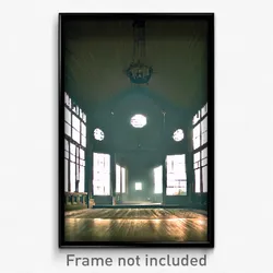 Pixel Art Poster - Humble Asylum (8 Bit Psychedelic Trippy Video Game Print)