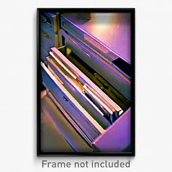 Pixel Art Poster - Measly Drawer (8 Bit Psychedelic Trippy Video Game Print)