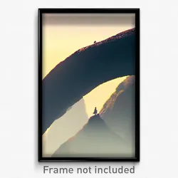 Pixel Art Poster - Enormous Bend (8 Bit Psychedelic Trippy Video Game Print)