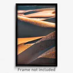 Pixel Art Poster - Flamboyant Dunes (8 Bit Psychedelic Trippy Video Game Print)