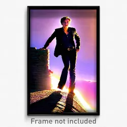 Pixel Art Poster - Quaint State (8 Bit Psychedelic Trippy Video Game Print)