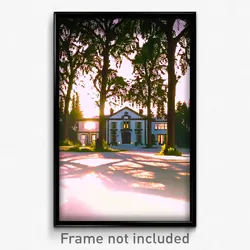 Pixel Art Poster - Wiry Estate (8 Bit Psychedelic Trippy Weird Video Game Print)