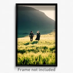 Pixel Art Poster - Pure Downland (8 Bit Psychedelic Trippy Video Game Print)