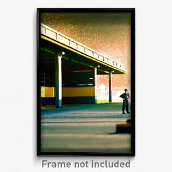 Pixel Art Poster - Great Dugout (8 Bit Psychedelic Trippy Video Game Print)