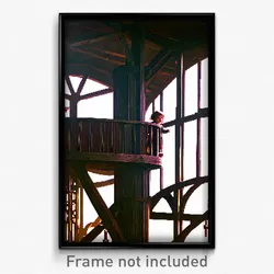 Pixel Art Poster - Great Hovel (8 Bit Psychedelic Trippy Weird Video Game Print)