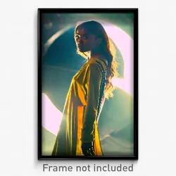 Pixel Art Poster - Velvety Slit (8 Bit Psychedelic Trippy Video Game Print)