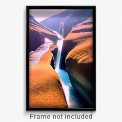 Pixel Art Poster - Smooth Rill (8 Bit Psychedelic Trippy Weird Video Game Print)