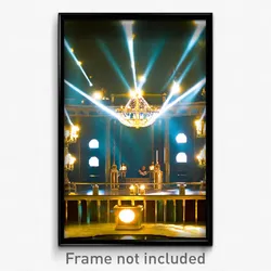 Pixel Art Poster - Dazzling Antechamber (8 Bit Psychedelic Video Game Print)