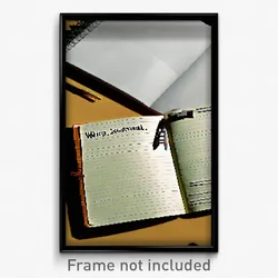 Pixel Art Poster - Wiry Journal (8 Bit Psychedelic Trippy Video Game Print)