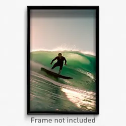 Pixel Art Poster - Fantastic Runoff (8 Bit Psychedelic Trippy Video Game Print)