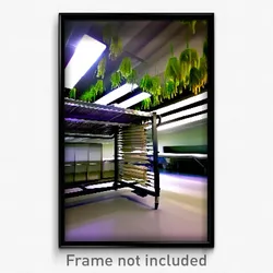 Pixel Art Poster - Cultured Drying Machine (8 Bit Psychedelic Video Game Print)