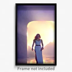 Pixel Art Poster - Noteworthy Slit (8 Bit Psychedelic Trippy Video Game Print)