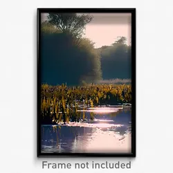 Pixel Art Poster - Pure Wetland (8 Bit Psychedelic Trippy Video Game Print)