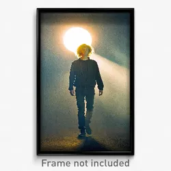 Pixel Art Poster - Barren Ego Death (8 Bit Psychedelic Trippy Video Game Print)