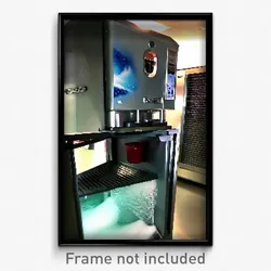 Pixel Art Poster - Musty Ice Machine (8 Bit Psychedelic Trippy Video Game Print)