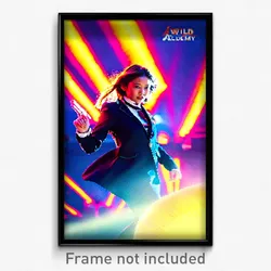 Pixel Art Poster - Wild Academy (8 Bit Psychedelic Trippy Video Game Print)