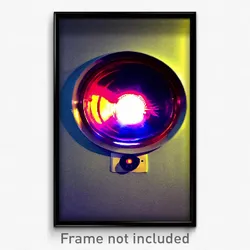 Pixel Art Poster - Electric Peephole (8 Bit Psychedelic Trippy Video Game Print)