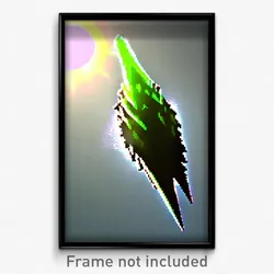 Pixel Art Poster - Active Spike (8 Bit Psychedelic Trippy Video Game Print)