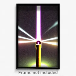 Pixel Art Poster - Stimulating Bolt Hole (8 Bit Psychedelic Video Game Print)