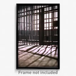 Pixel Art Poster - Unwelcoming Prison (8 Bit Psychedelic Video Game Print)