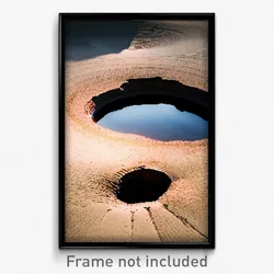 Pixel Art Poster - Long Sinkhole (8 Bit Psychedelic Trippy Video Game Print)