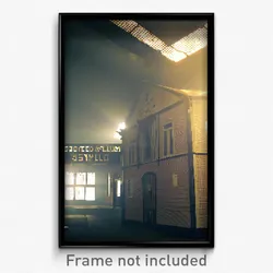 Pixel Art Poster - Spotted Asylum (8 Bit Psychedelic Trippy Video Game Print)
