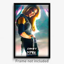 Pixel Art Poster - Zany Pike (8 Bit Psychedelic Trippy Weird Video Game Print)
