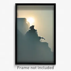 Pixel Art Poster - Simplistic Remains (8 Bit Psychedelic Video Game Print)